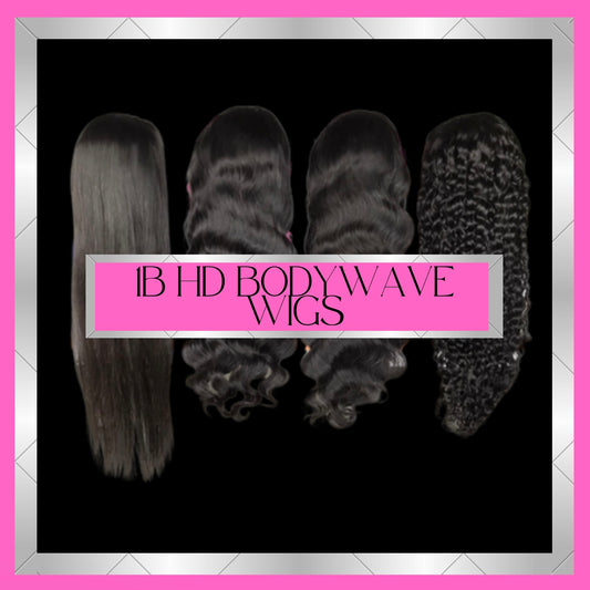 1B HD BODYWAVE WIGS