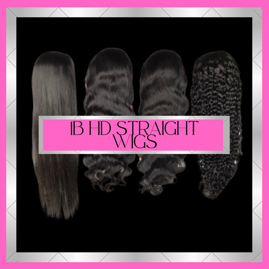 1B HD STRAIGHT WIGS